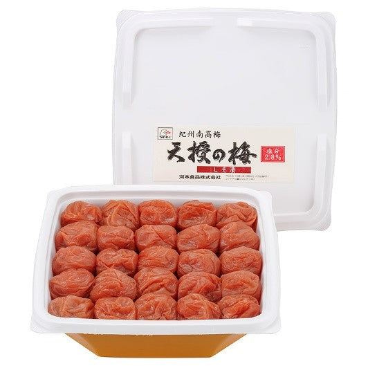 天授の梅　しそ漬け700g (プラ容器)