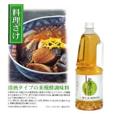 酒みりん1㍑2本／料理ざけ1㍑1本セット【送料別】