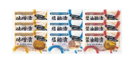 岩手県産豚ロース肉味付け３種９パックセット【送料別】【冷凍】